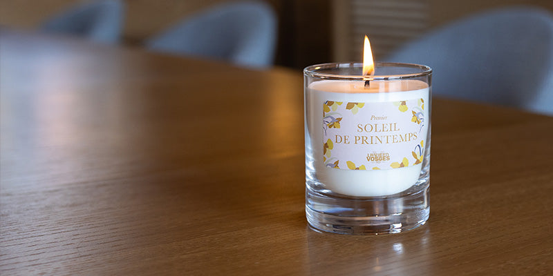bougie Soleil de Printemps